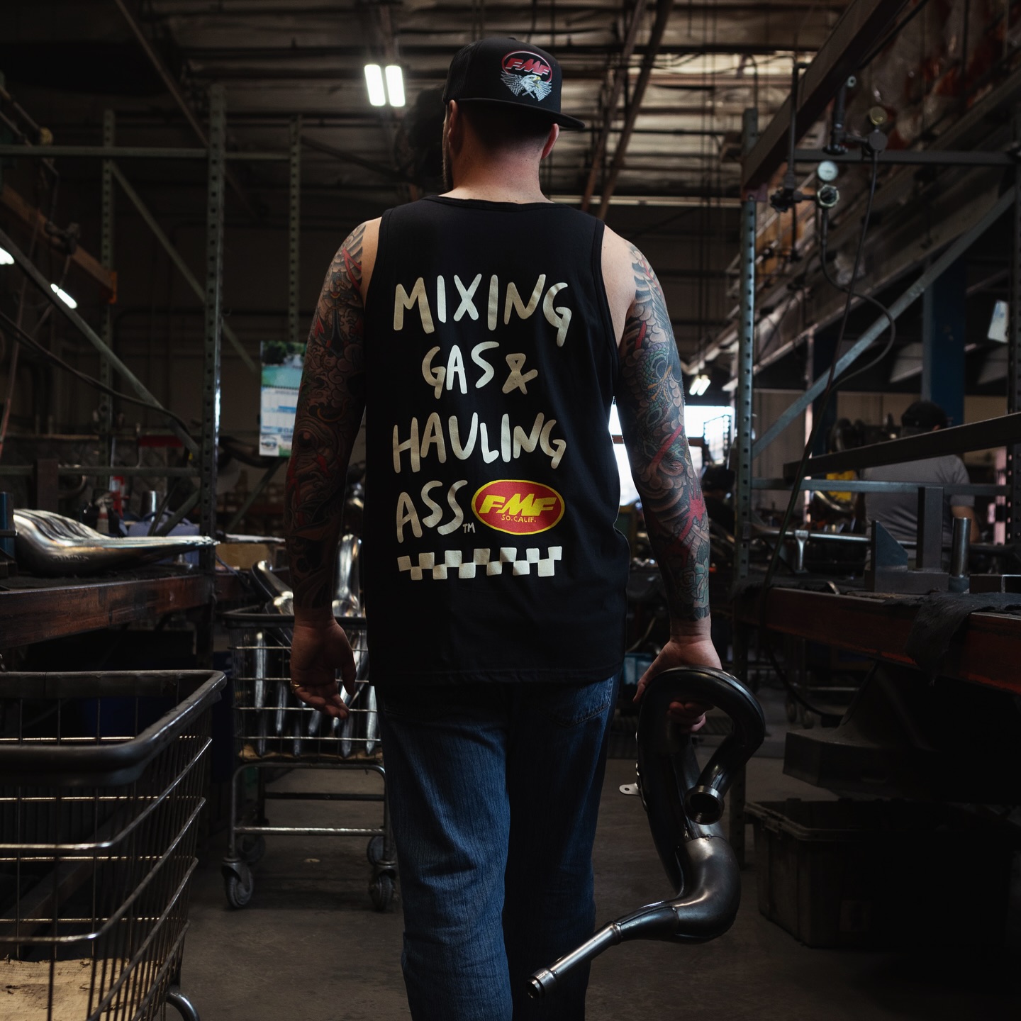 Flying Machine Factory Workwear! Built Mixing Gas and Hauling Ass
