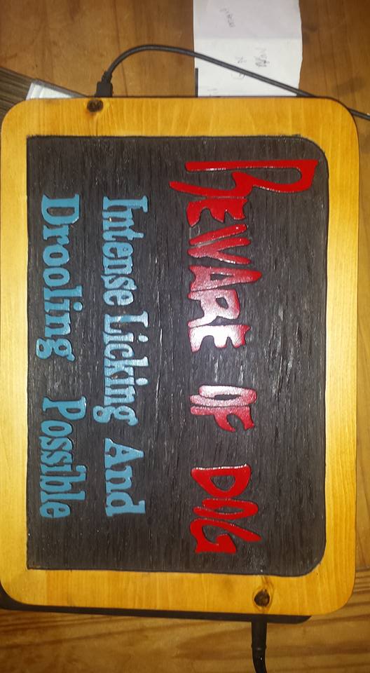Rob's custom wood signs