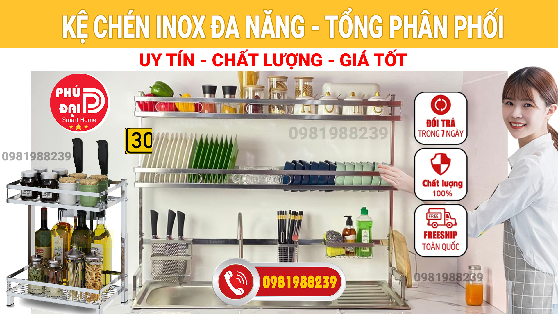 Kệ Chén Inox, Kệ Chén Đa Năng, Kệ Úp Chén, Kệ Bát Inox - Tổng Phân Phối ...