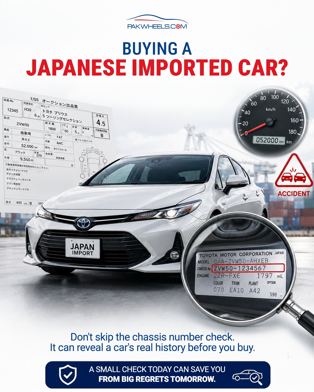 How to Check a Japanese Car's History by Chassis Number. For more