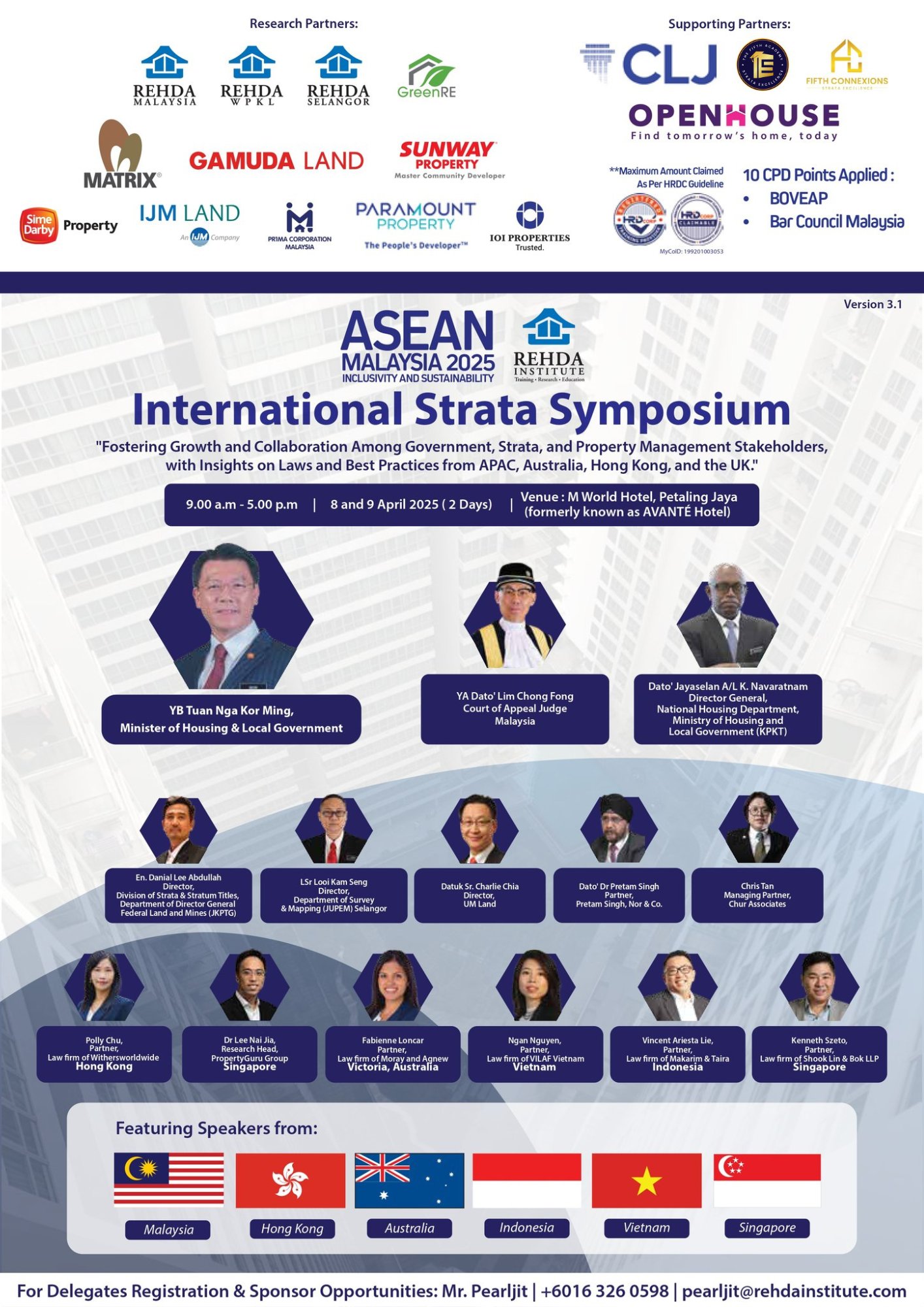 Malaysia Strata Conference & Exhibition - MSCE | Putrajaya