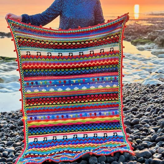 Mommy's - Festival Fever CAL Blanket Free Crochet Pattern. https ...