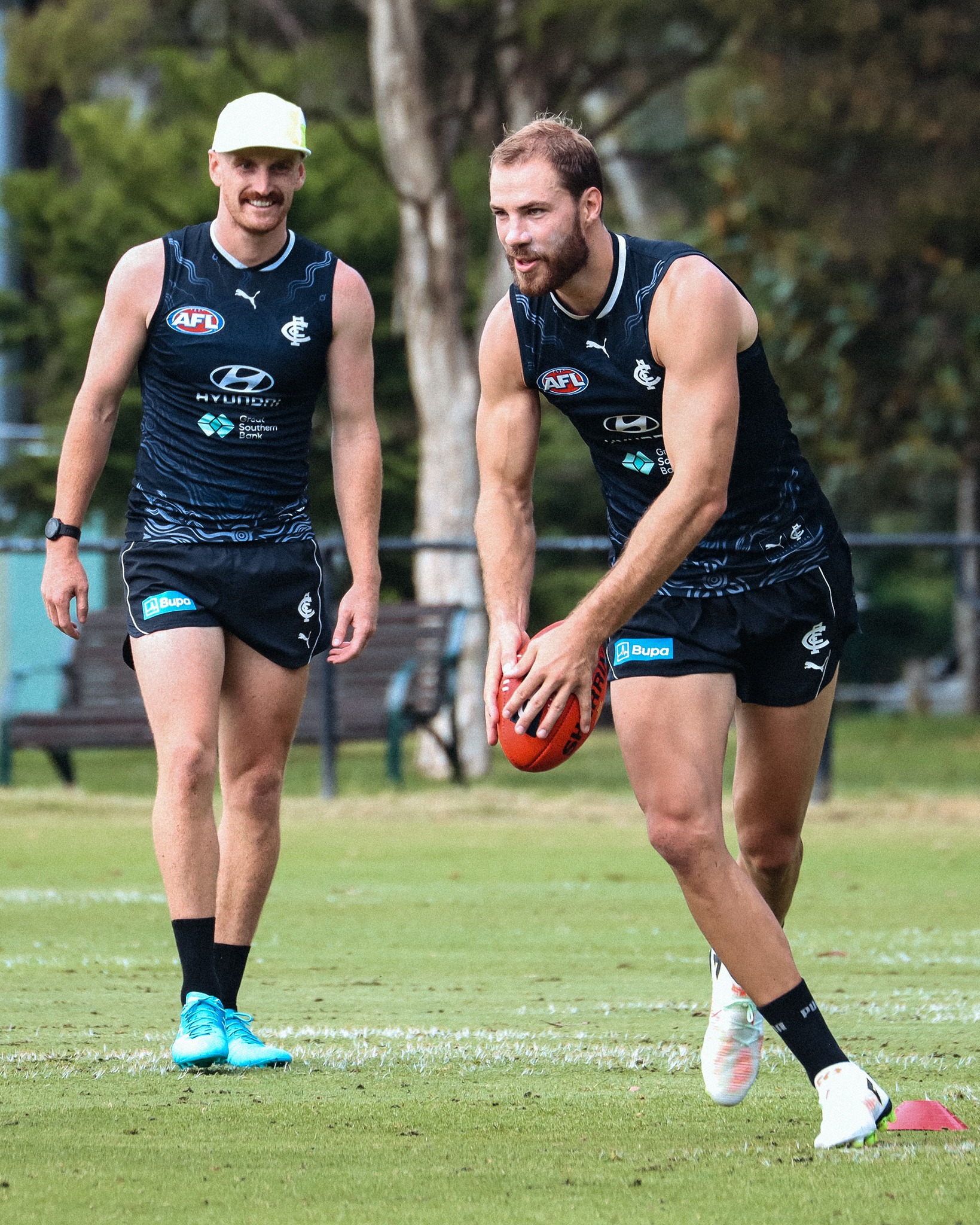 First one, done The best photos... - Carlton Football Club | Facebook
