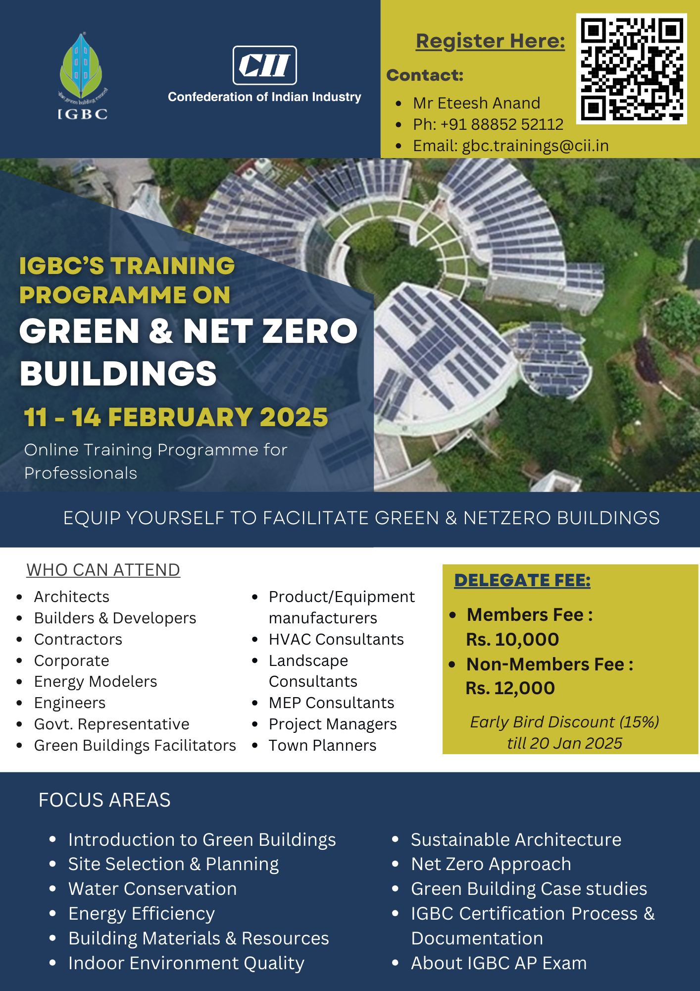Image showcasing CII - 🌟 Kickstart 2025 with IGBC’s First Green Building Training ...