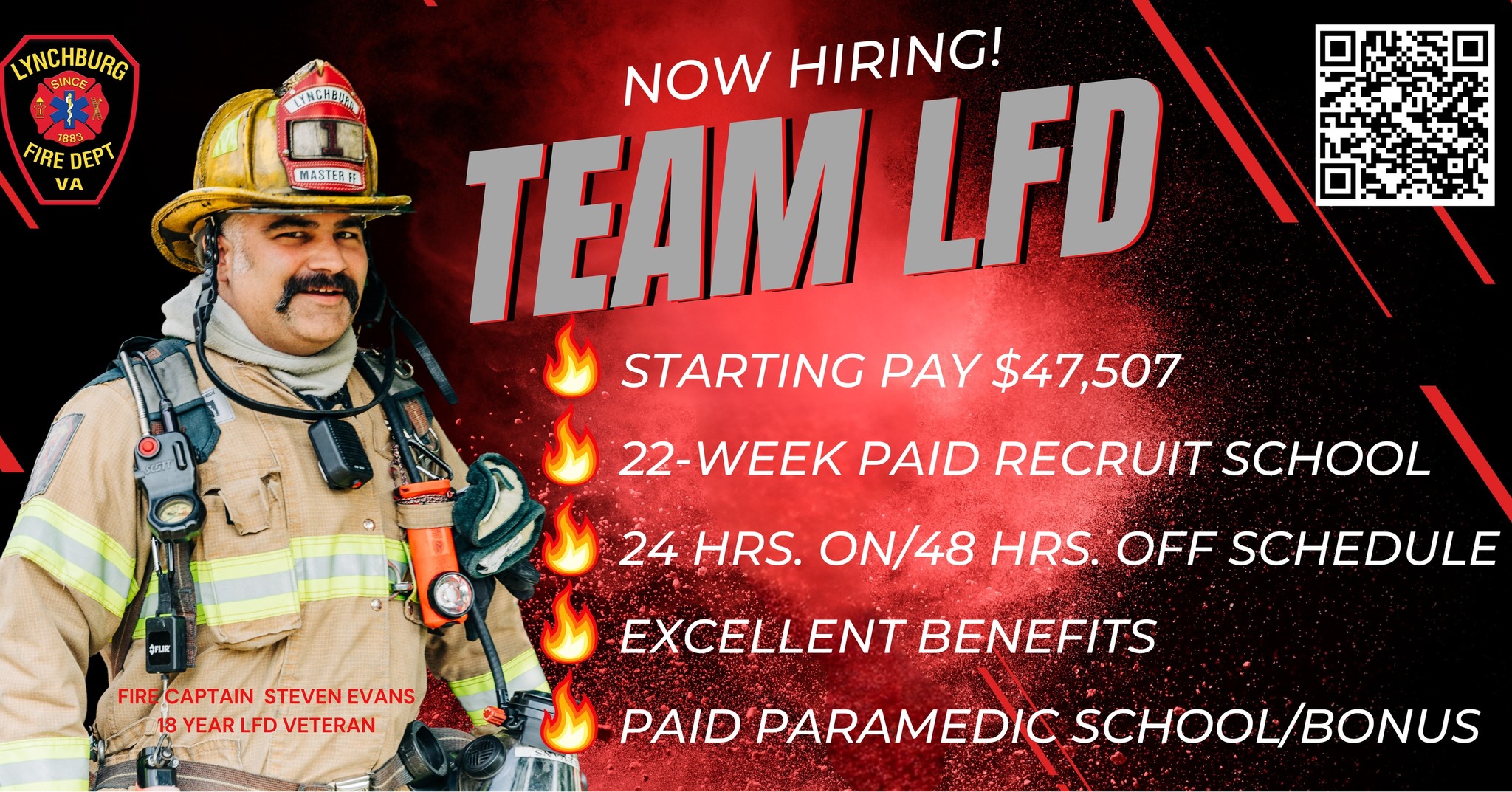 Lynchburg Fire Department - Accepting applications all this month ...