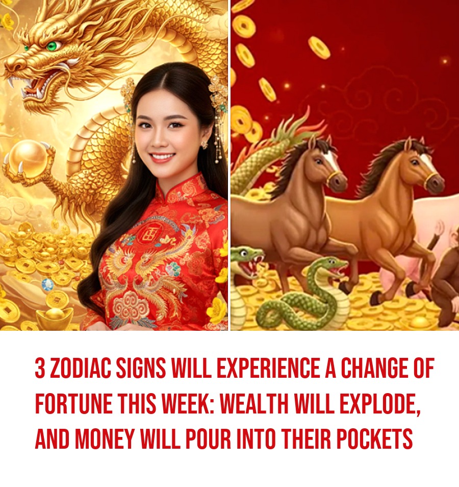 Three zodiac signs set for wealth growth this week