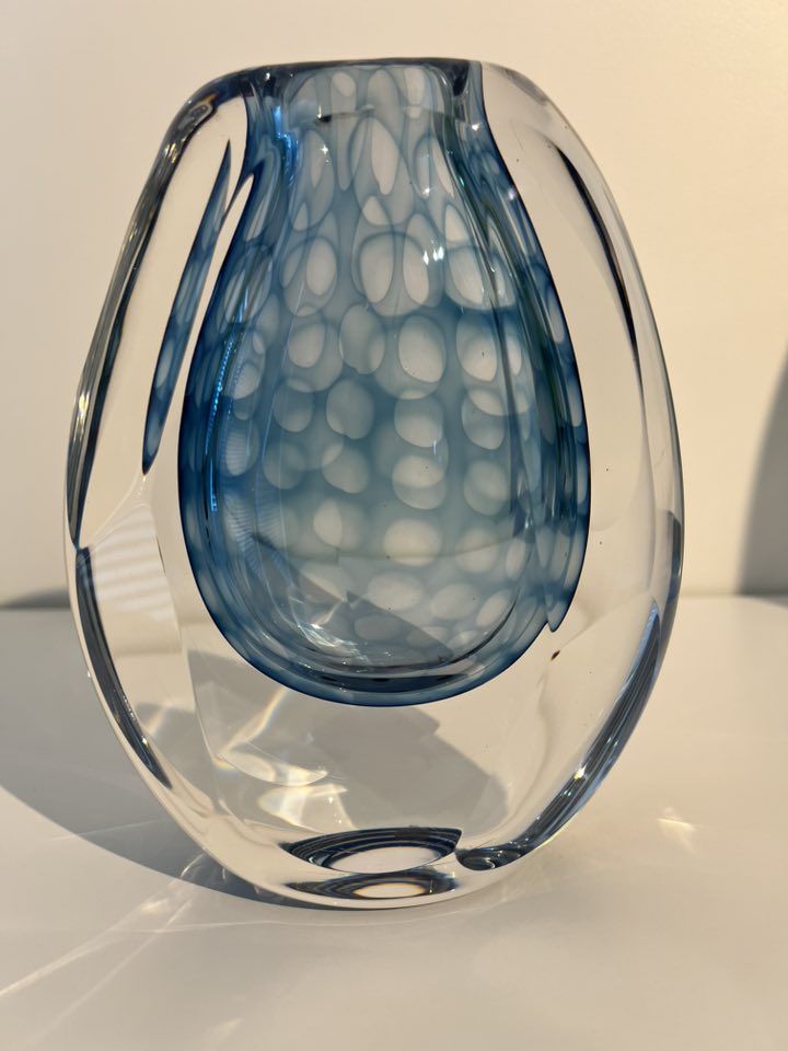 Kosta vase by Vicke Lindstrand. I think this is a unique/one off