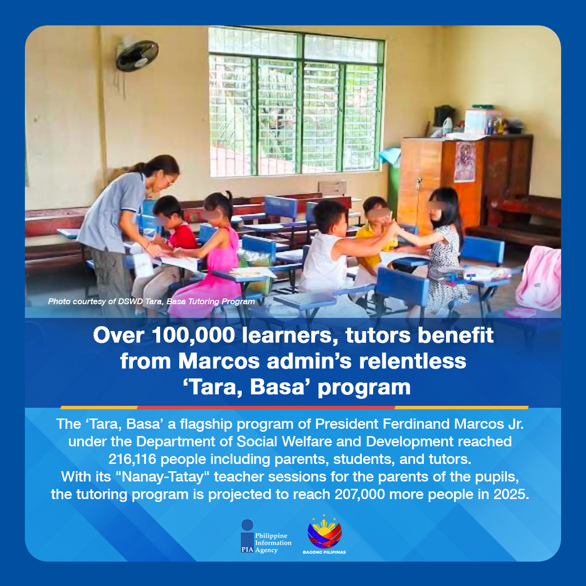 The ‘Tara, Basa’ a... - Philippine Information Agency