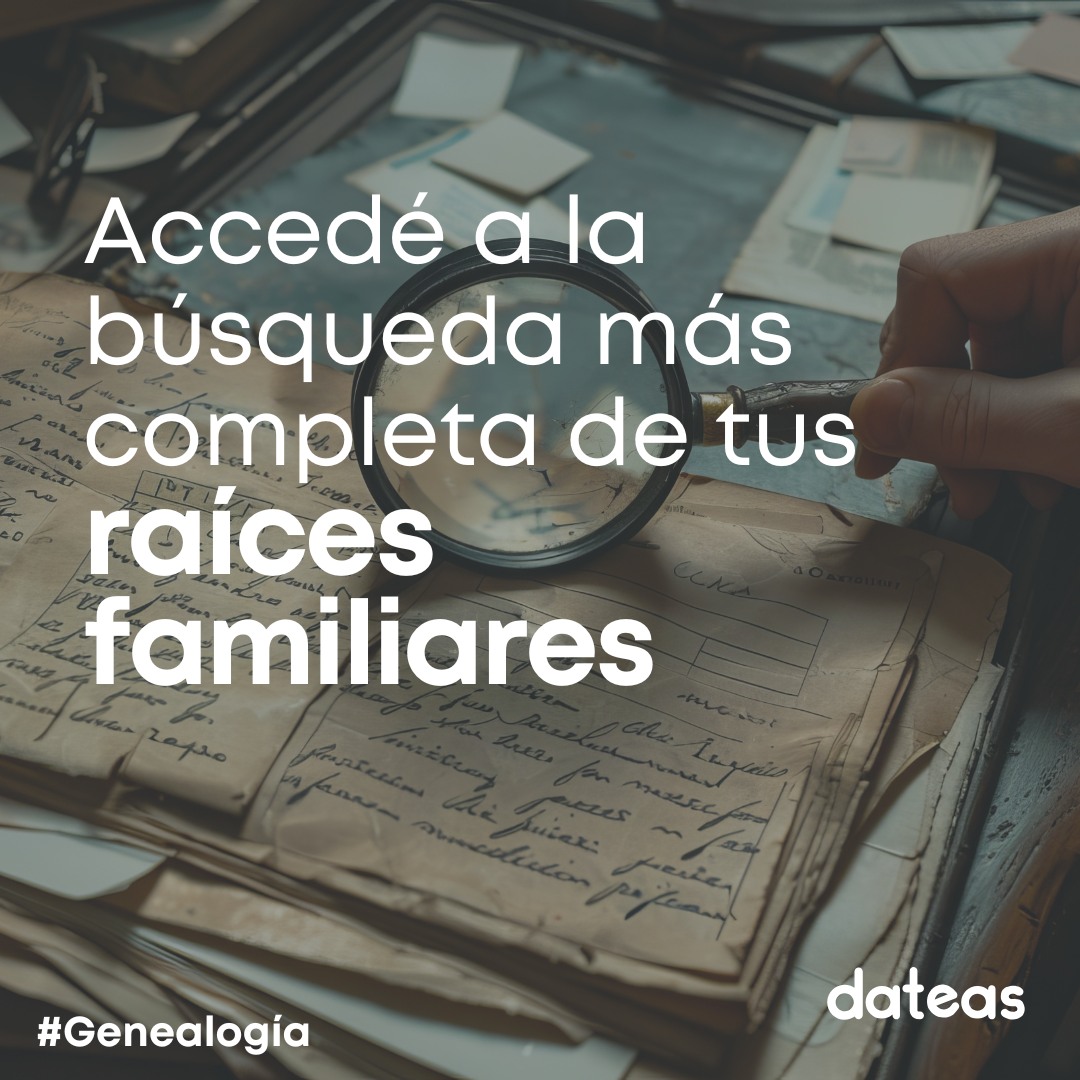 Dateas - 🌳 ¡Descubrí tus raíces familiares! 🌳 Con nuestro... | Facebook