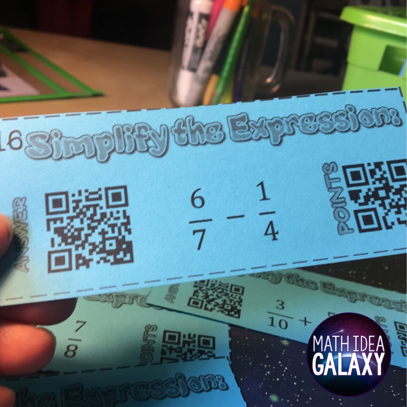 Do you use QR codes in your classroom?... - Math Idea Galaxy