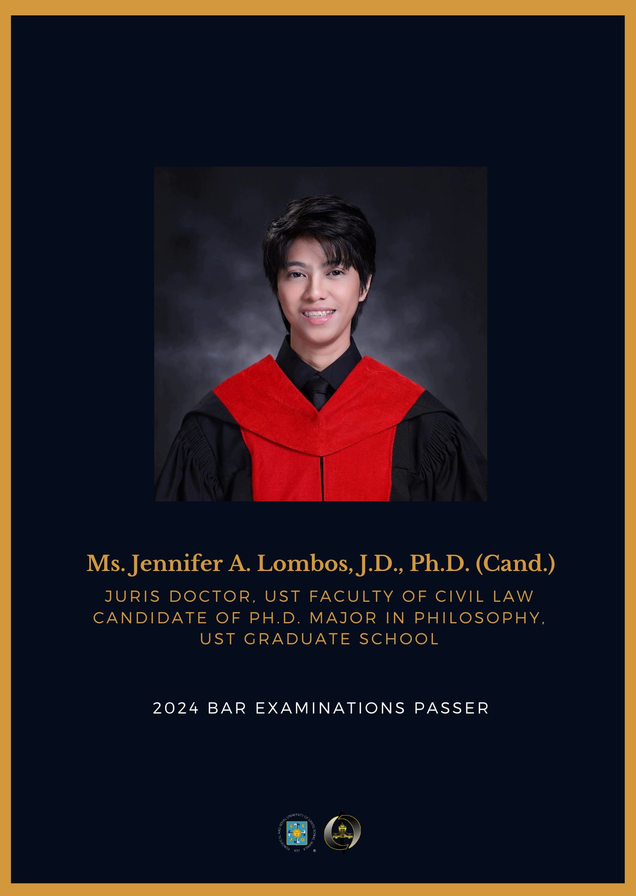 UST - [Faculty recognition] We congratulate our dear colleague, Ms ...
