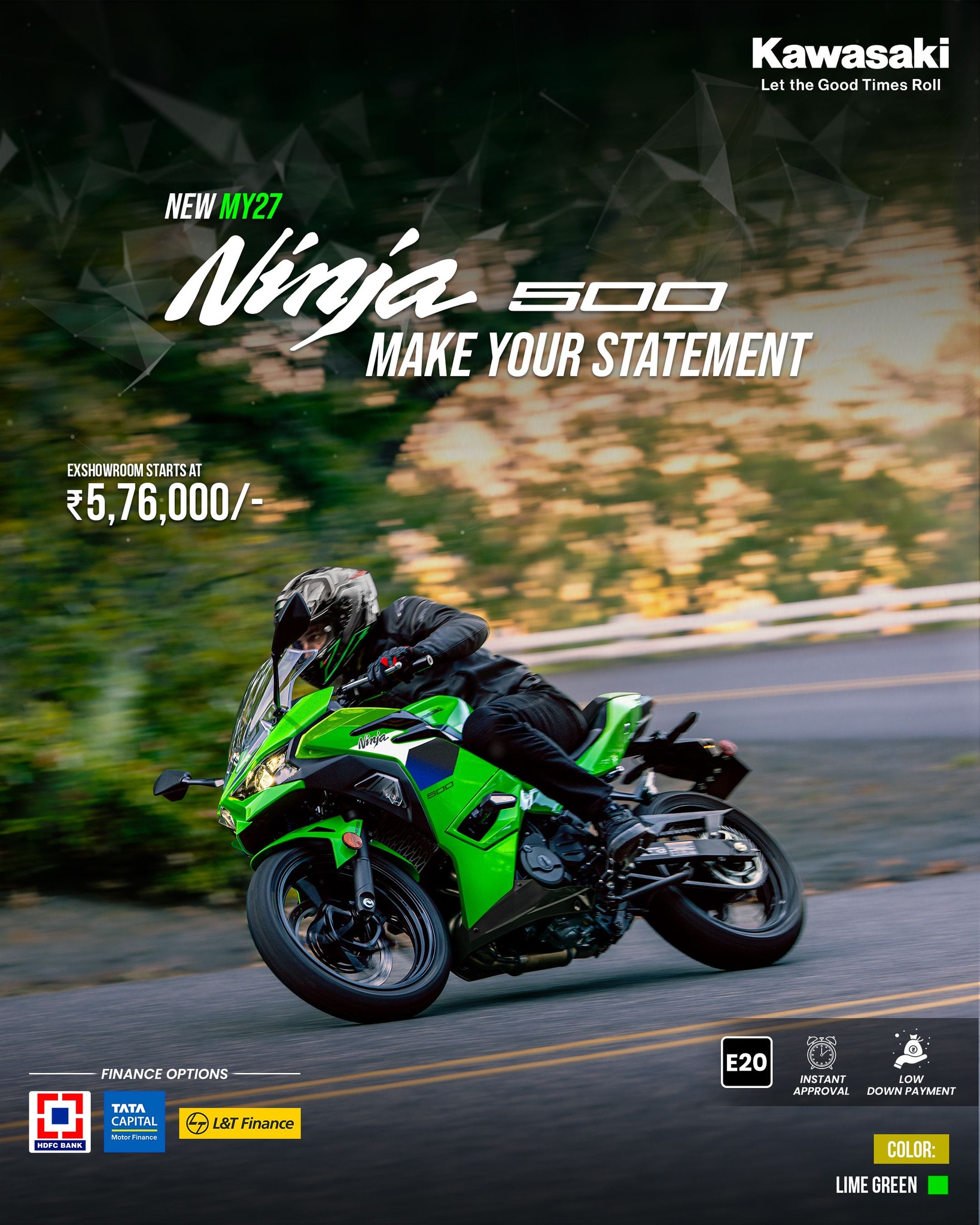 Kawasaki Ninja 500 price and features in Ranchi