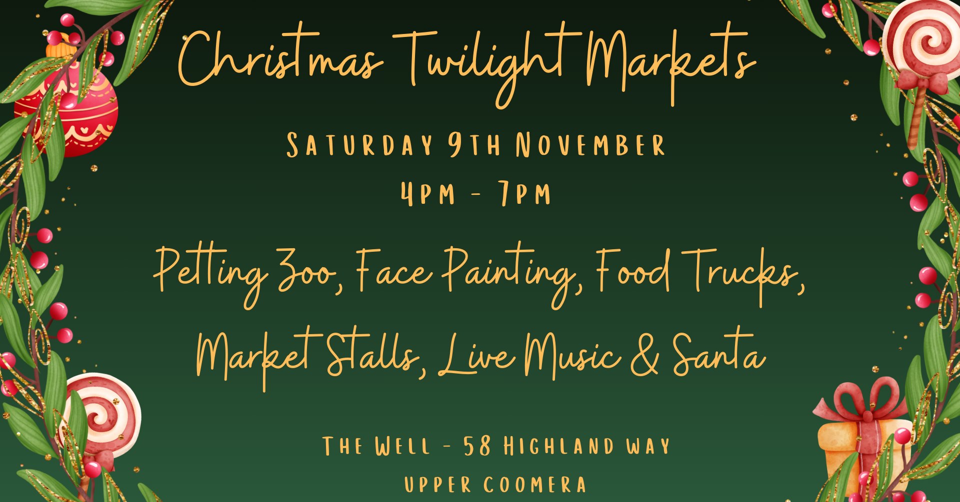 Christmas Twilight Markets