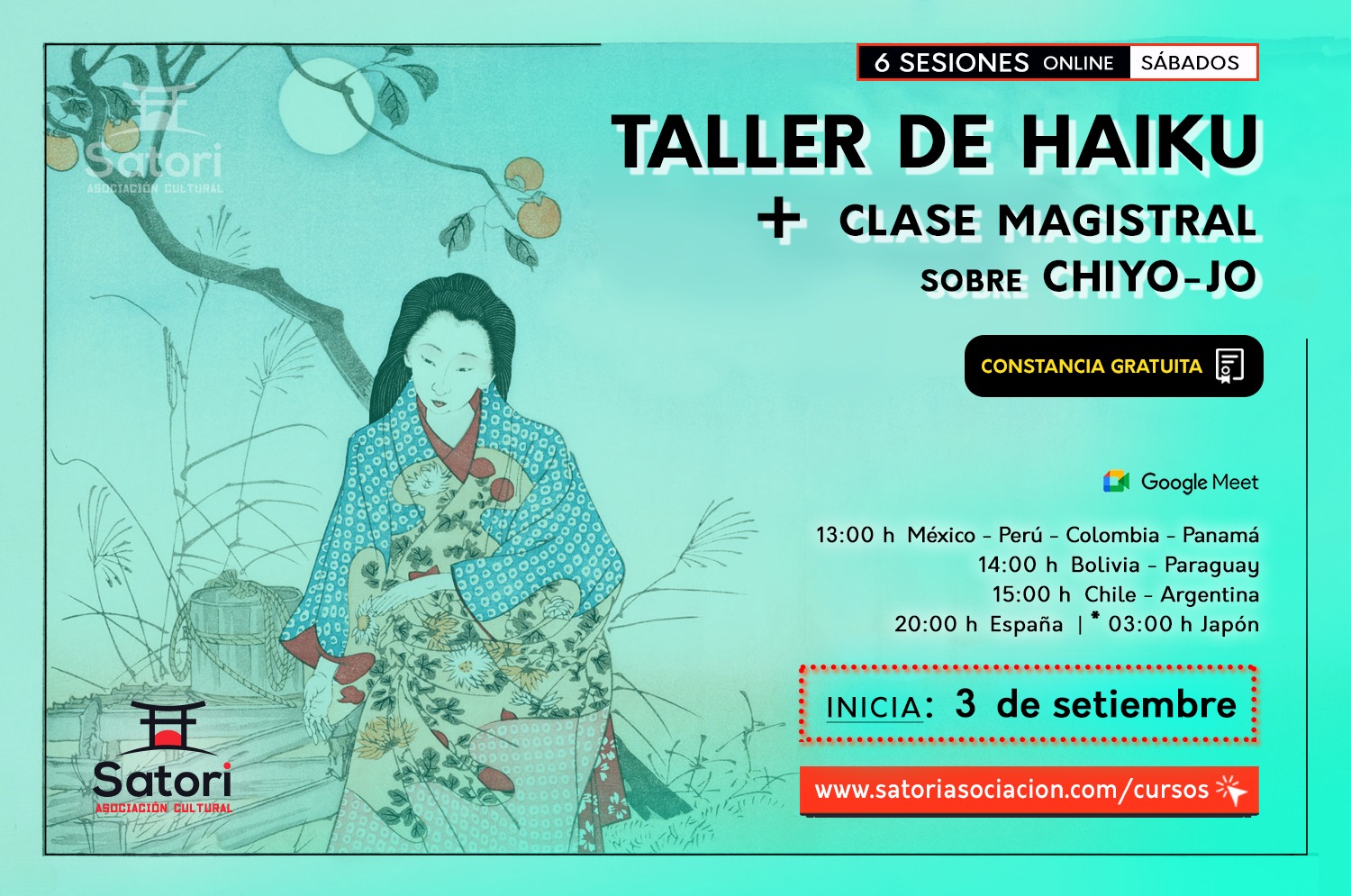 Satori - Asociación Cultural 悟り - TALLER DE #HAIKU + Clase Magistral de ...