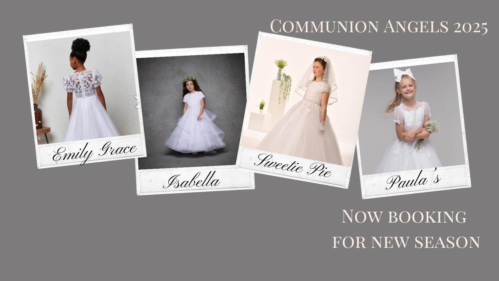 First Holy Communion Dresses - I know we are not finished with 2020 ...