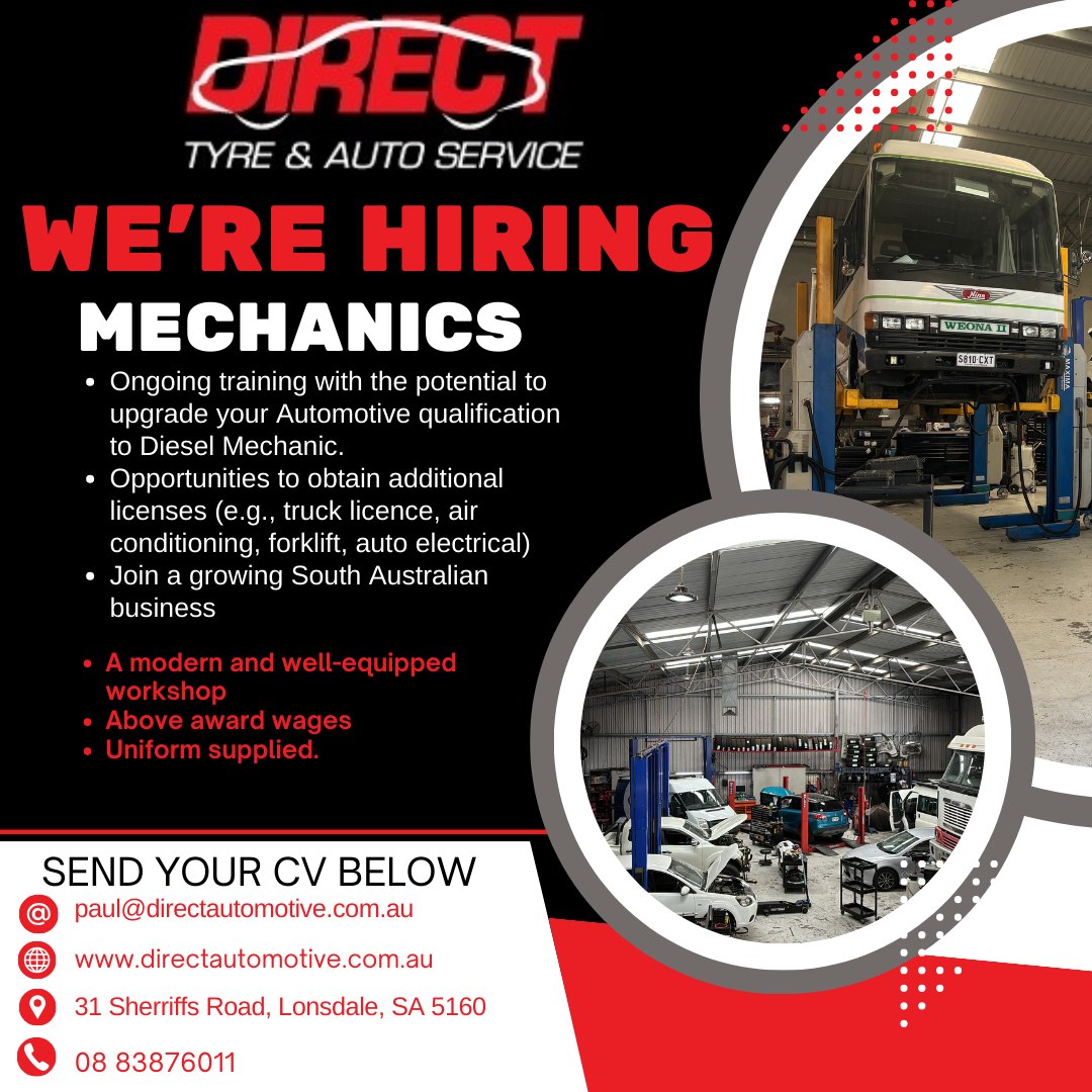 Direct Tyre & Auto Service - Lonsdale | Lonsdale SA