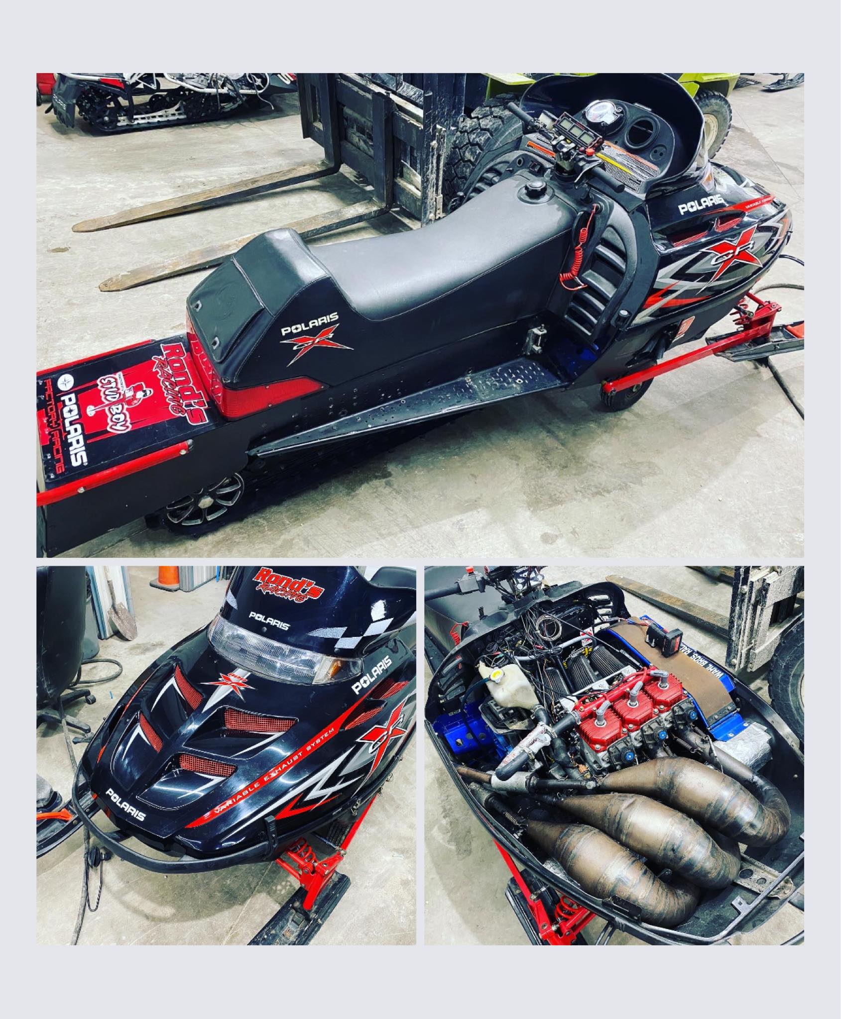 Rond’s Racing - *SOLD* Our snow drag XCR 800 IMP, 144”... | Facebook