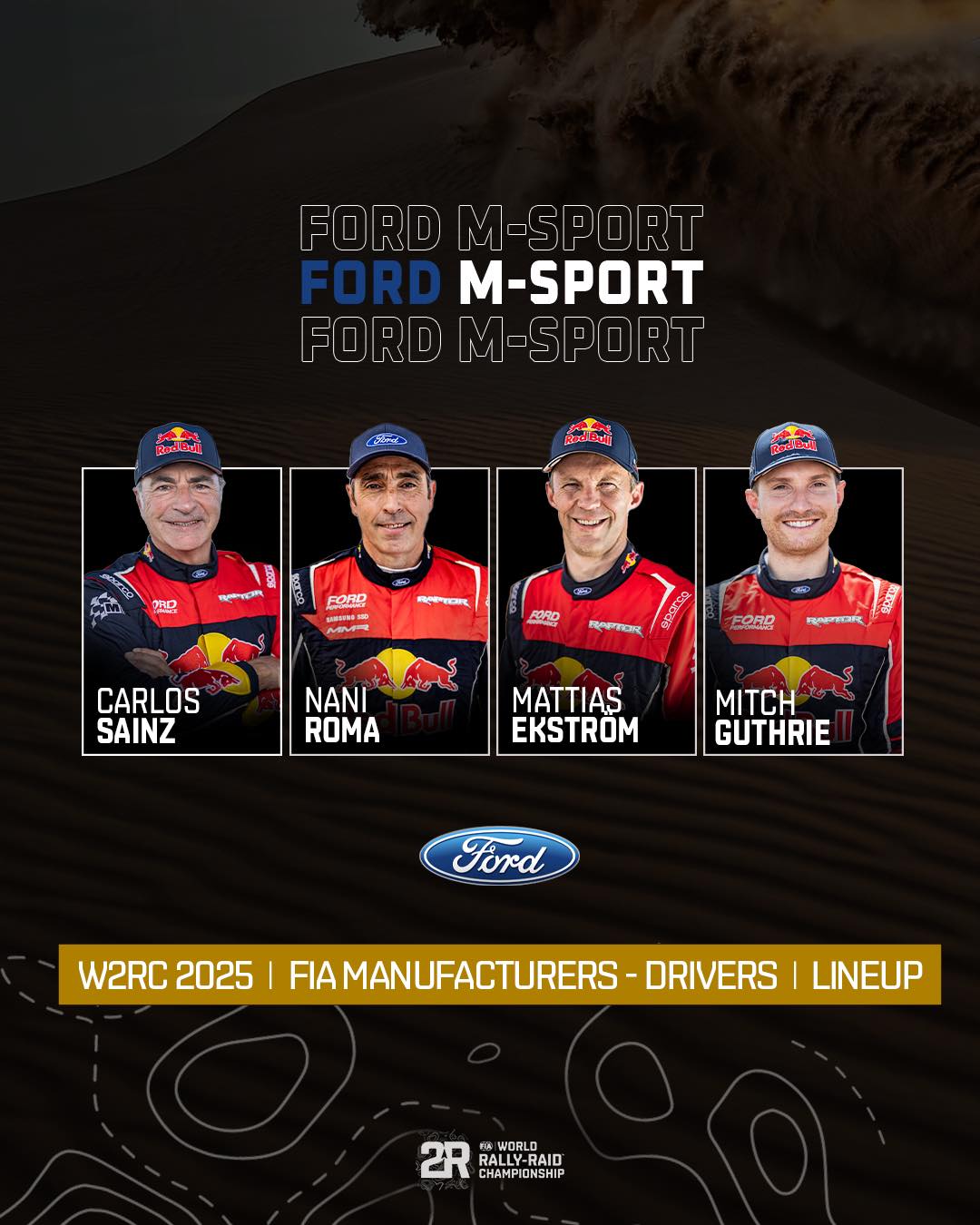 Our new Dakar Rally contender is only... - Ford Performance
