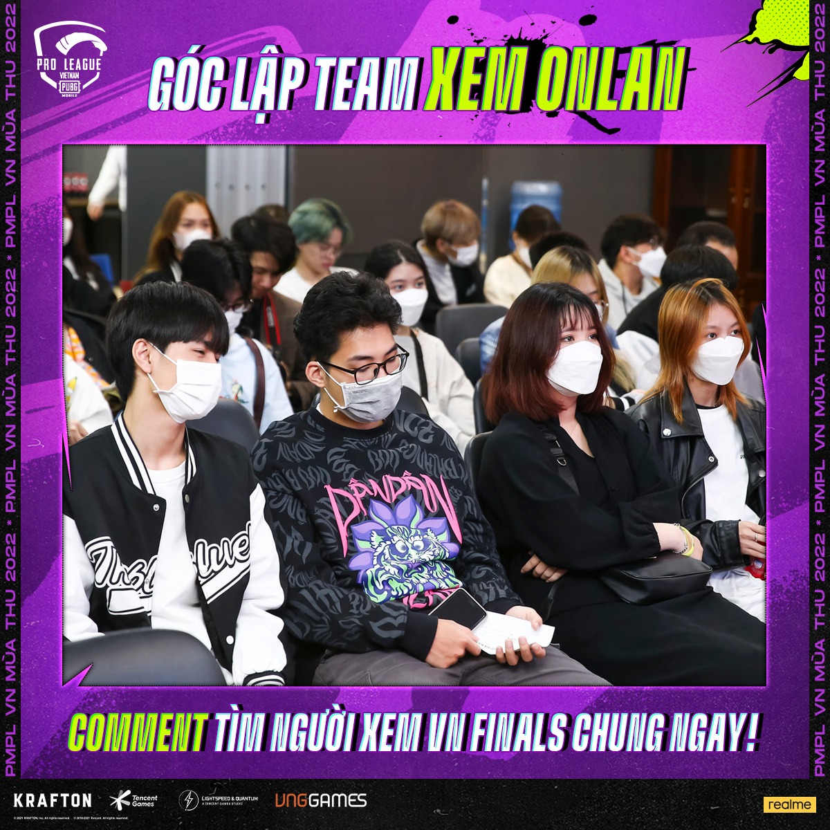 💥 Góc lập team đi xem ONLAN... - PUBG Mobile Esports Việt Nam | Facebook
