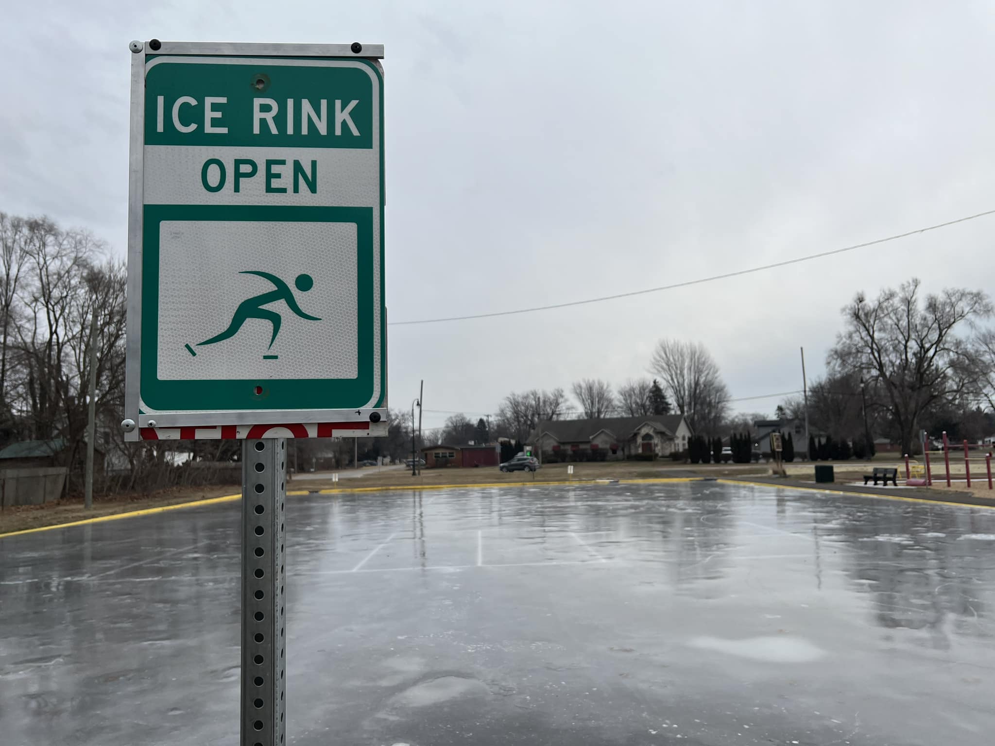 The ice rink is open today for... - City of Romulus, Michigan
