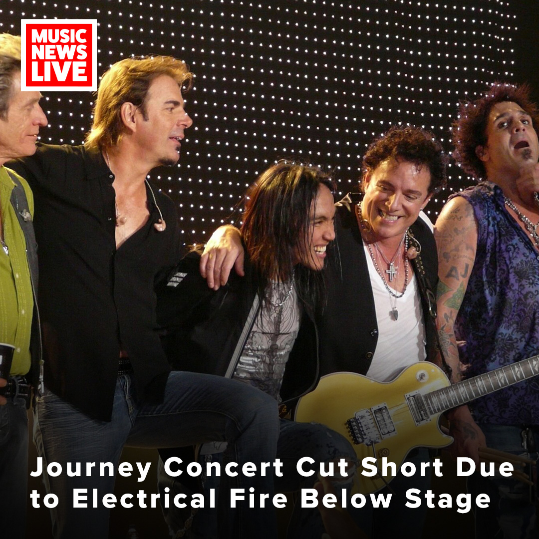 I was literally on fire for 4 ½ songs.