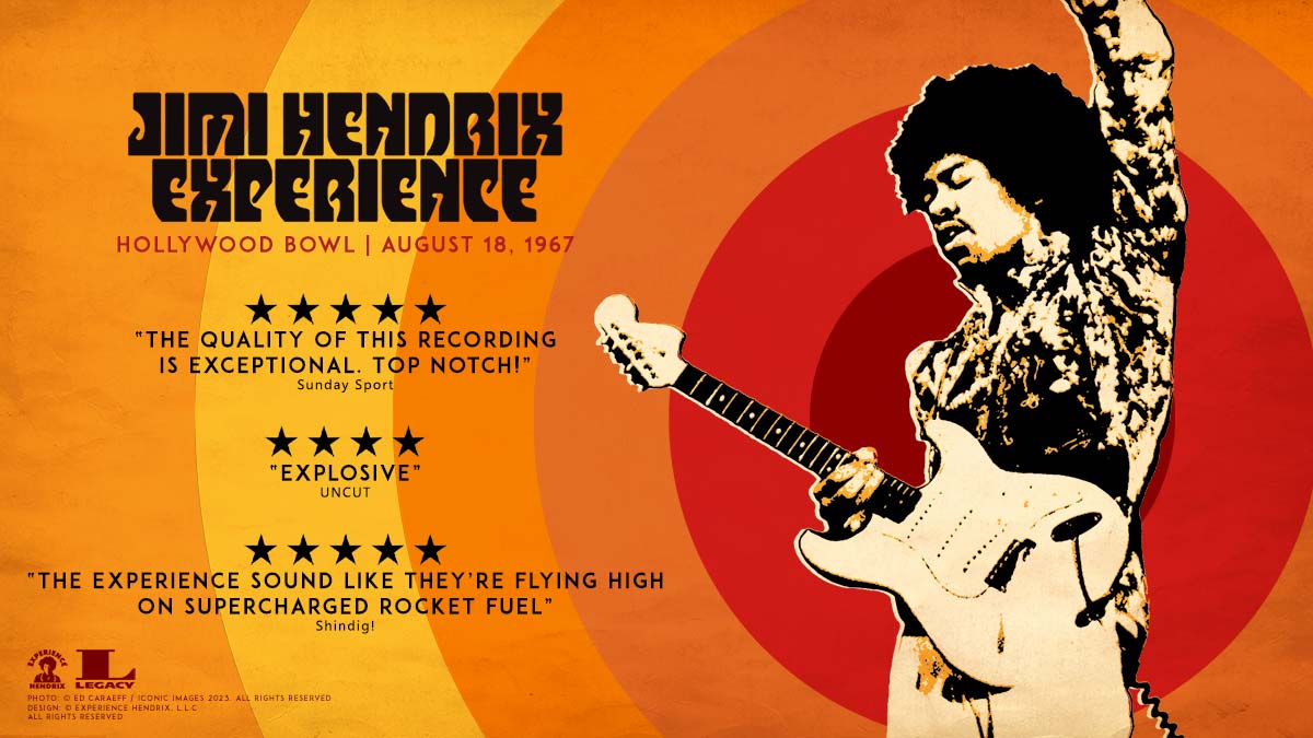 JIMI HENDRIX EXPERIENCE: HOLLYWOOD BOWL – AUGUST 18, 1967 is