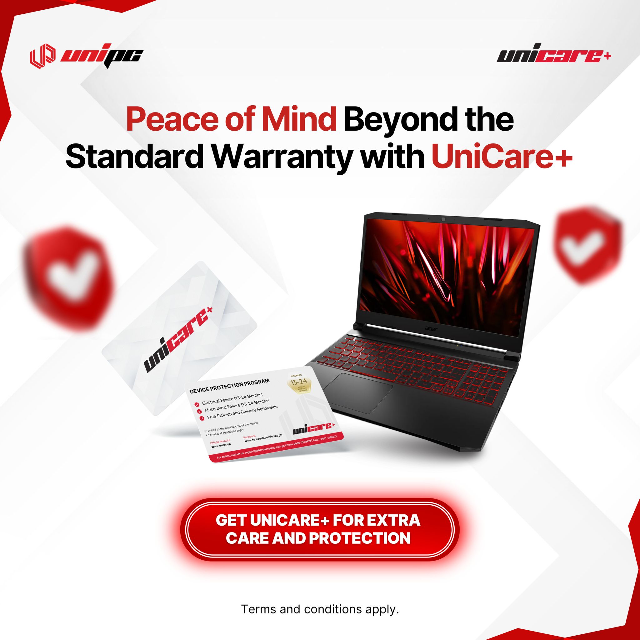 UniPC - Extra power-ups for your device? Get UniCare+ Extended Warranty ...