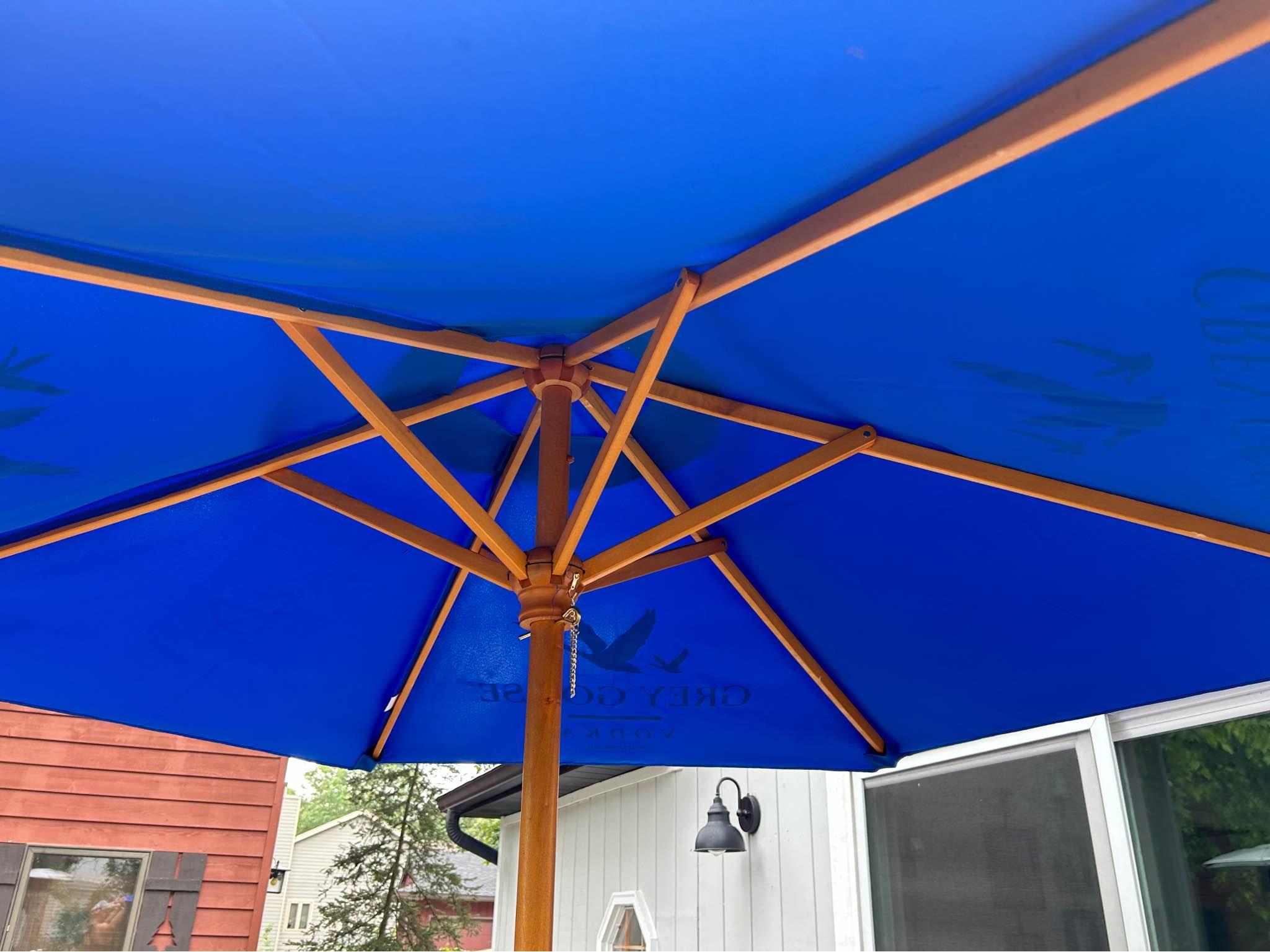 grey goose patio umbrella Premium Quality Table Save Money The Grande Round™ - Terylast