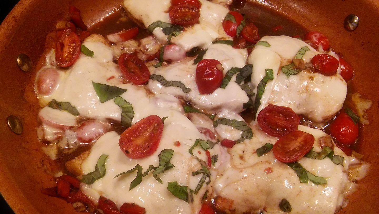 Simple weeknight dinner#delish... - Cooking with the KingFish