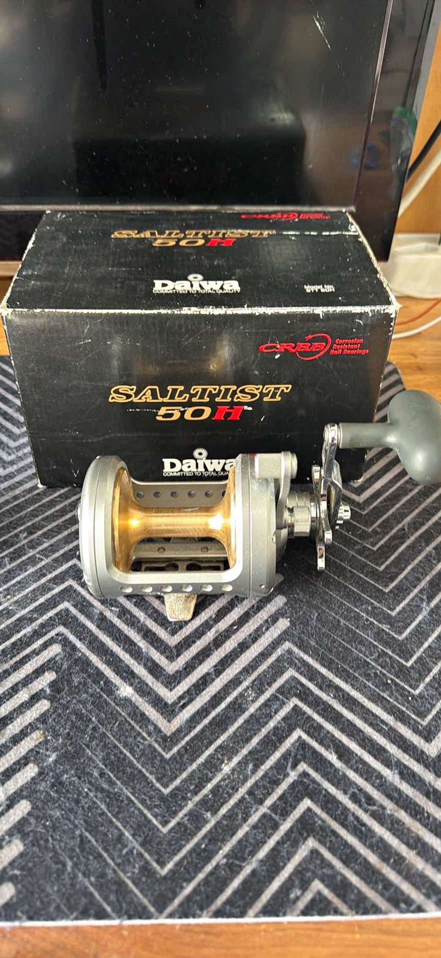 daiwa saltist 50h silver STTLW50HB LW Levelwind Conventional Reel a new SALTIST LW will do it and continue to ask for more! Daiwa Saltist Star Drag 50H