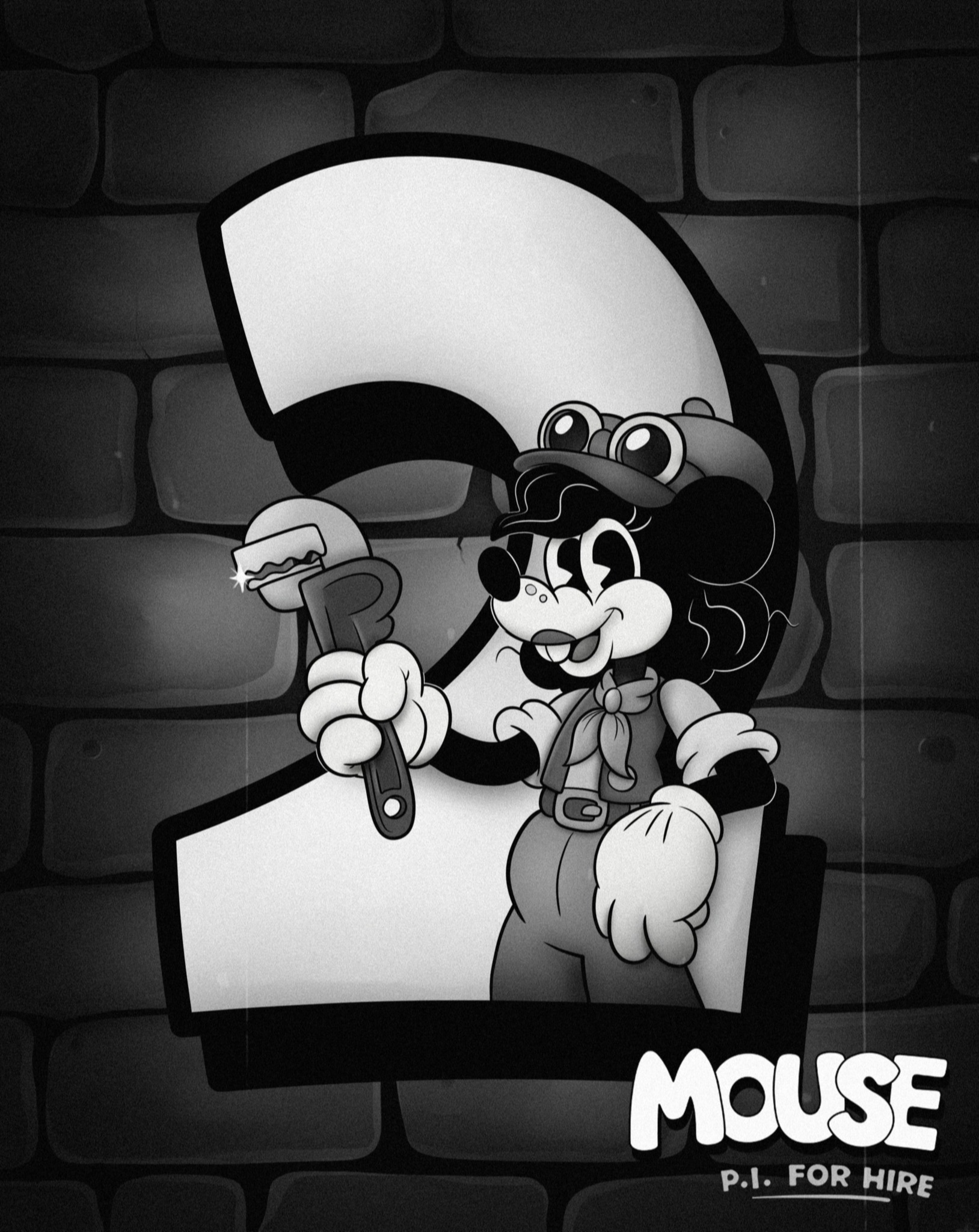 Mouse P.I. For Hire original soundtrack vinyl reissue