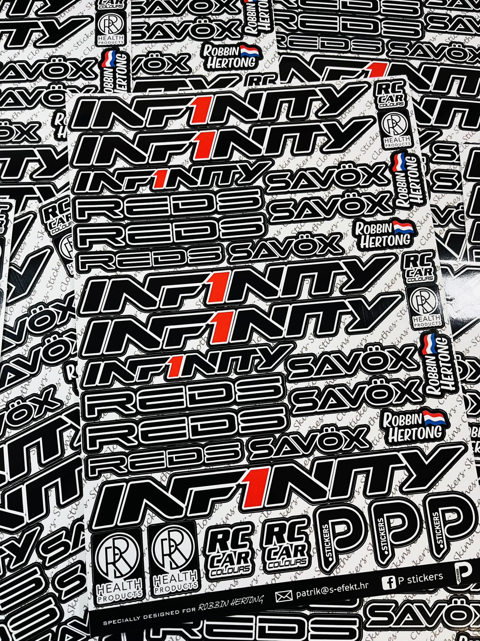 P stickers - ♠️New Batch of 1/8 IC Nitro Track Sponsor... | Facebook