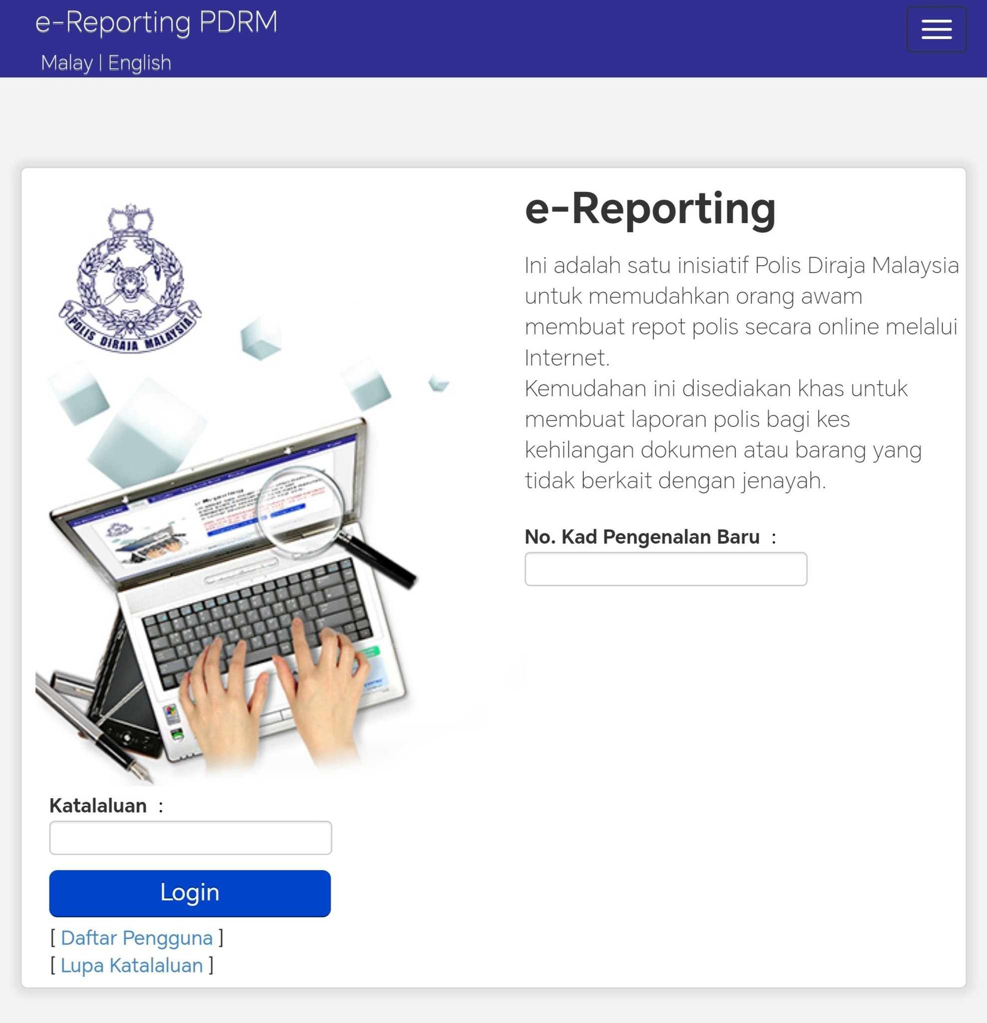 Pendakwah - Katakanlah anda hilang kad pengenalan, kini anda sudah ...