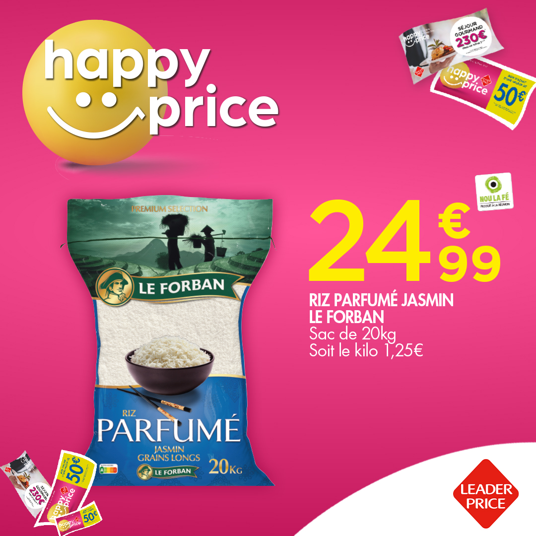 🍚 Le riz parfumé Le Forban, un... - Leader Price Réunion | Facebook