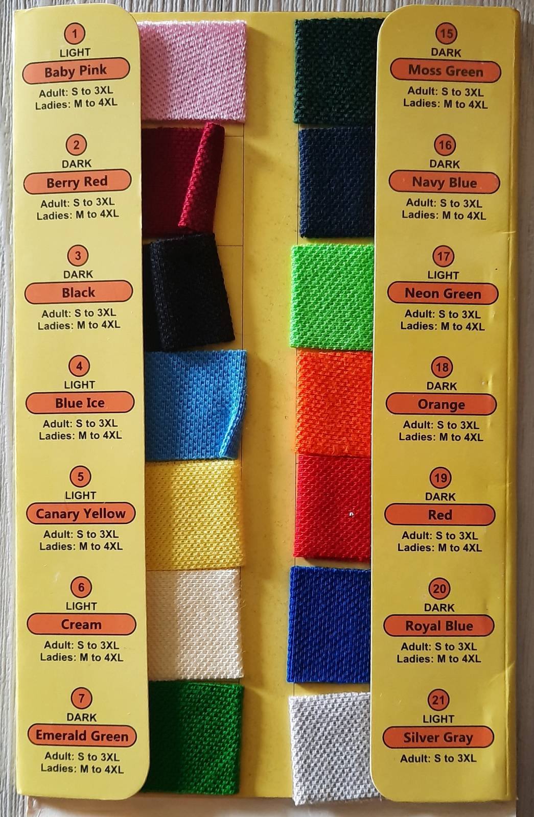 Lifeline Color Chart Available... - The Great Online Shop | Facebook