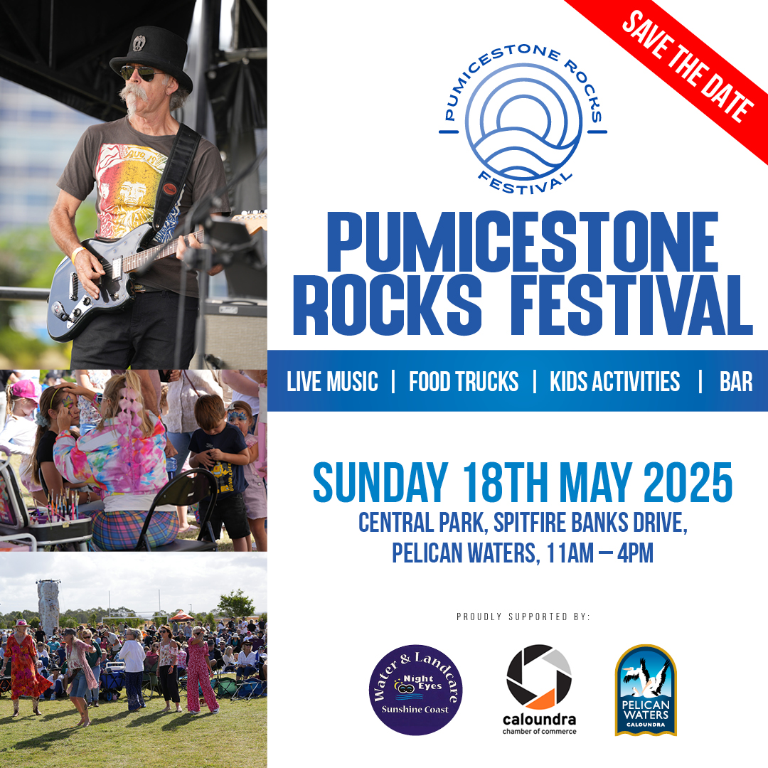 Pelican - We are thrilled to announce Pumicestone Rocks Festival is ...