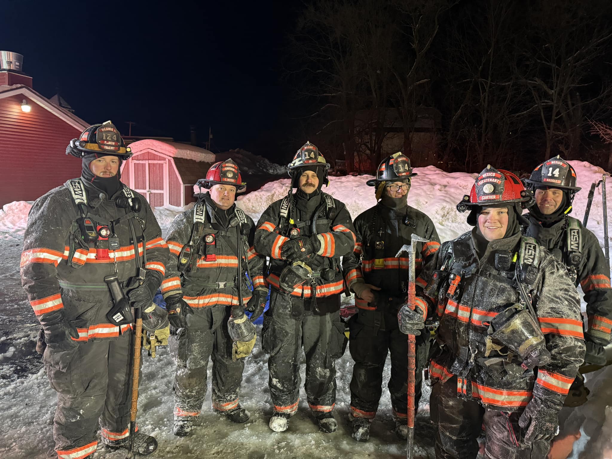 Mexico - Last night at around 11:30pm the Mexico Volunteer Fire ...