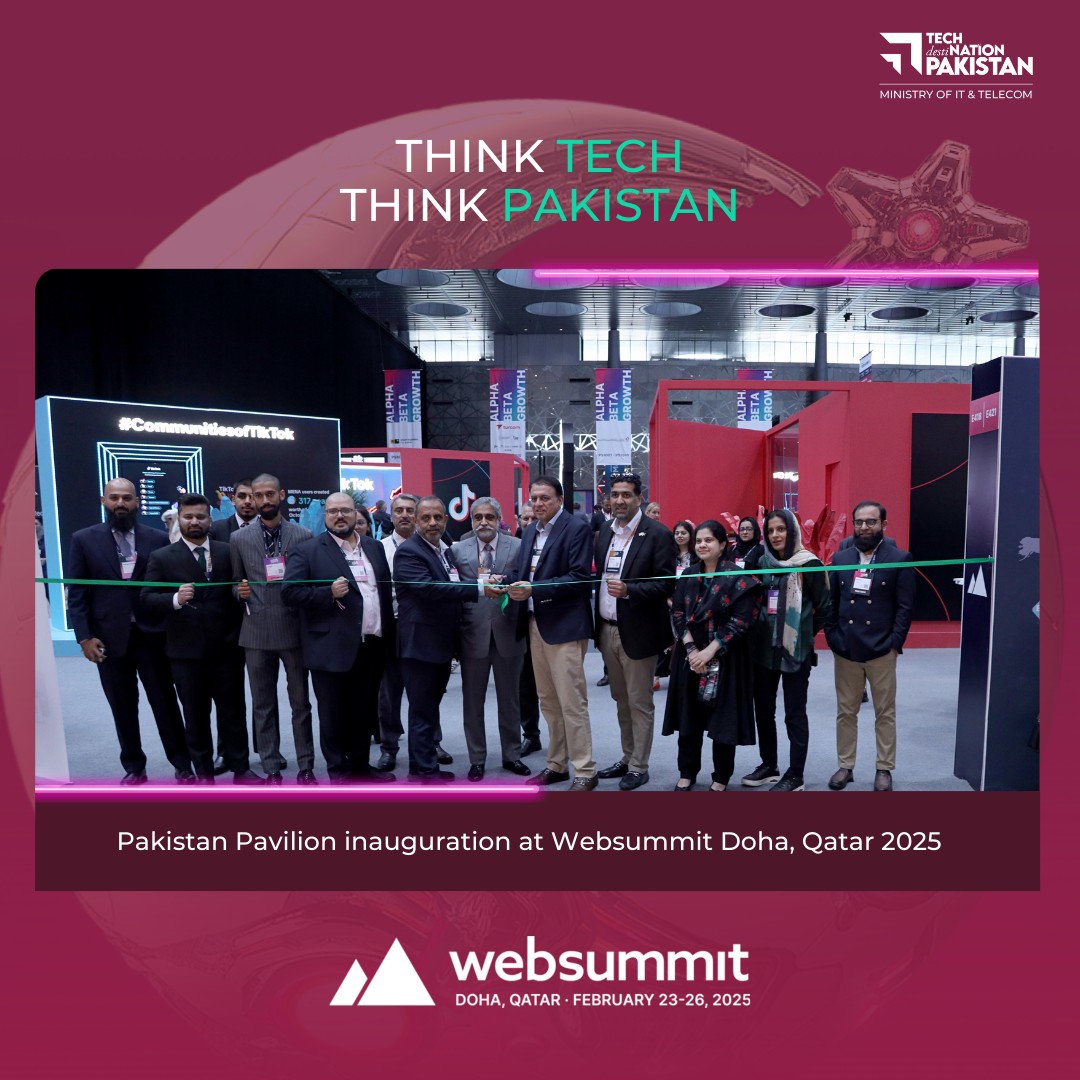 Tech - Pakistan Pavilion at Web Summit was officially inaugurated by ...