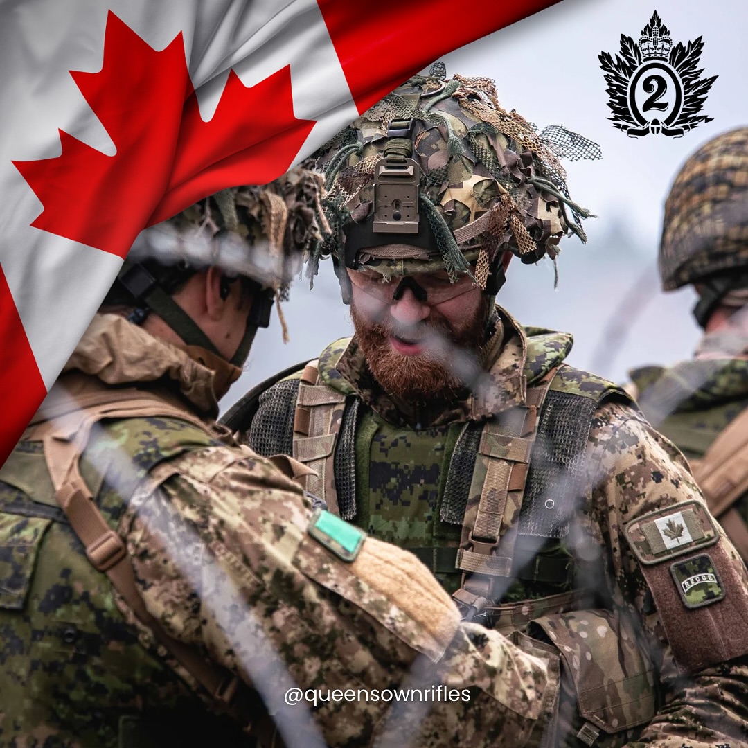The Queen's Own Rifles of Canada - A big Rifleman's welcome to Capt ...