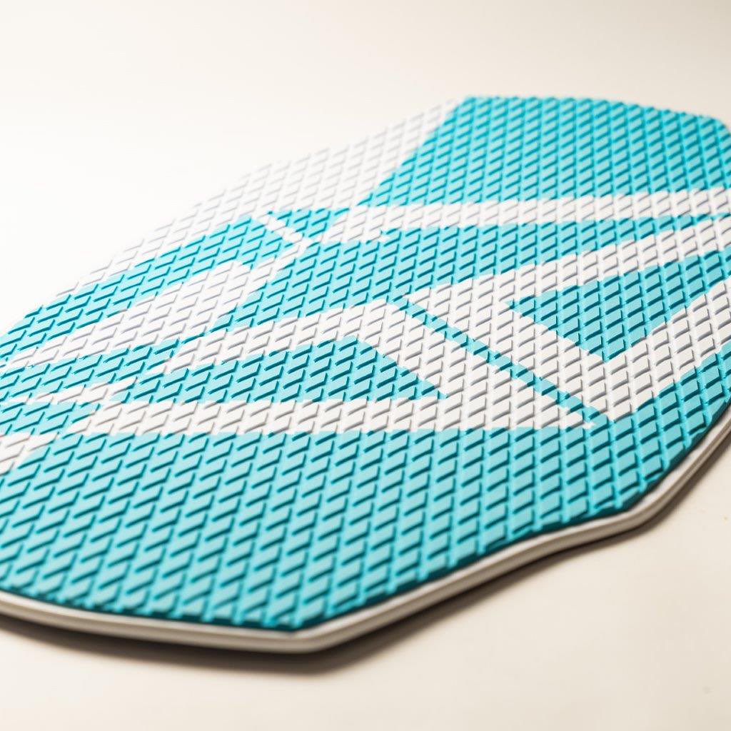 Skimboard GoZone Junior - Tavola Per Principianti, Design Twin Tip, Blu/Bianco, HPL + EVA