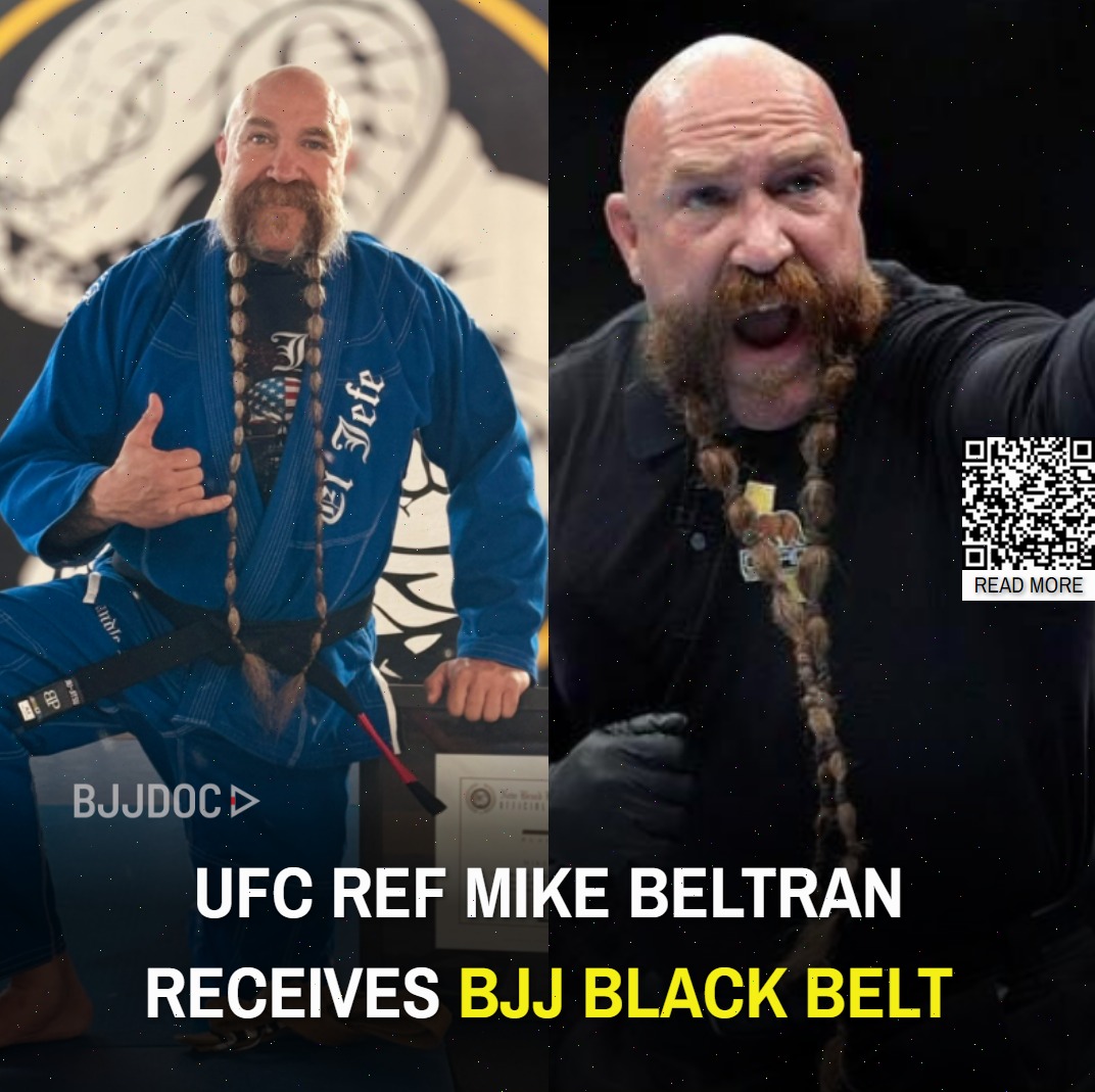 BJJ - Veteran UFC referee Mike Beltran earns Brazilian Jiu-Jitsu black ...