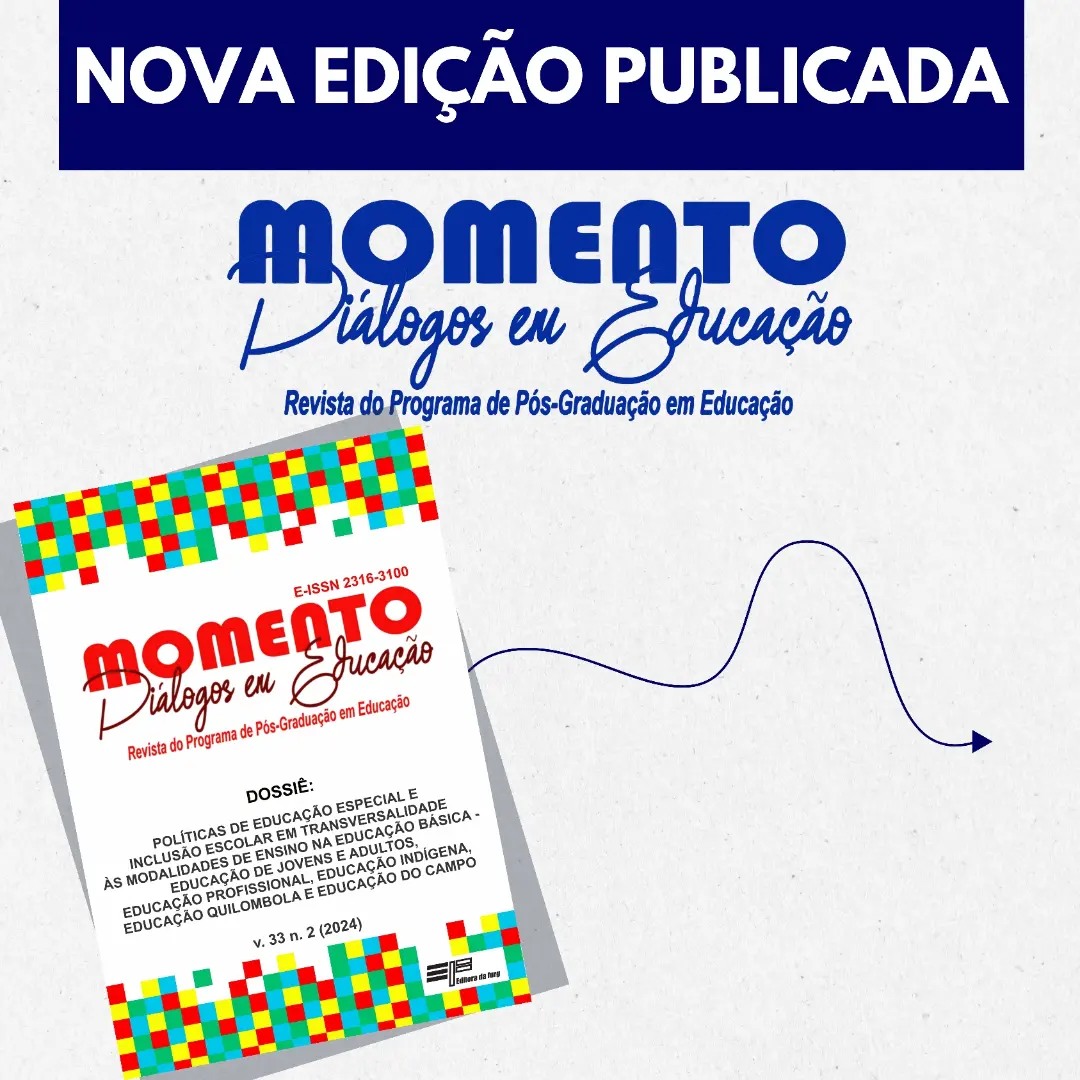 Revista Momento - diálogos em educação