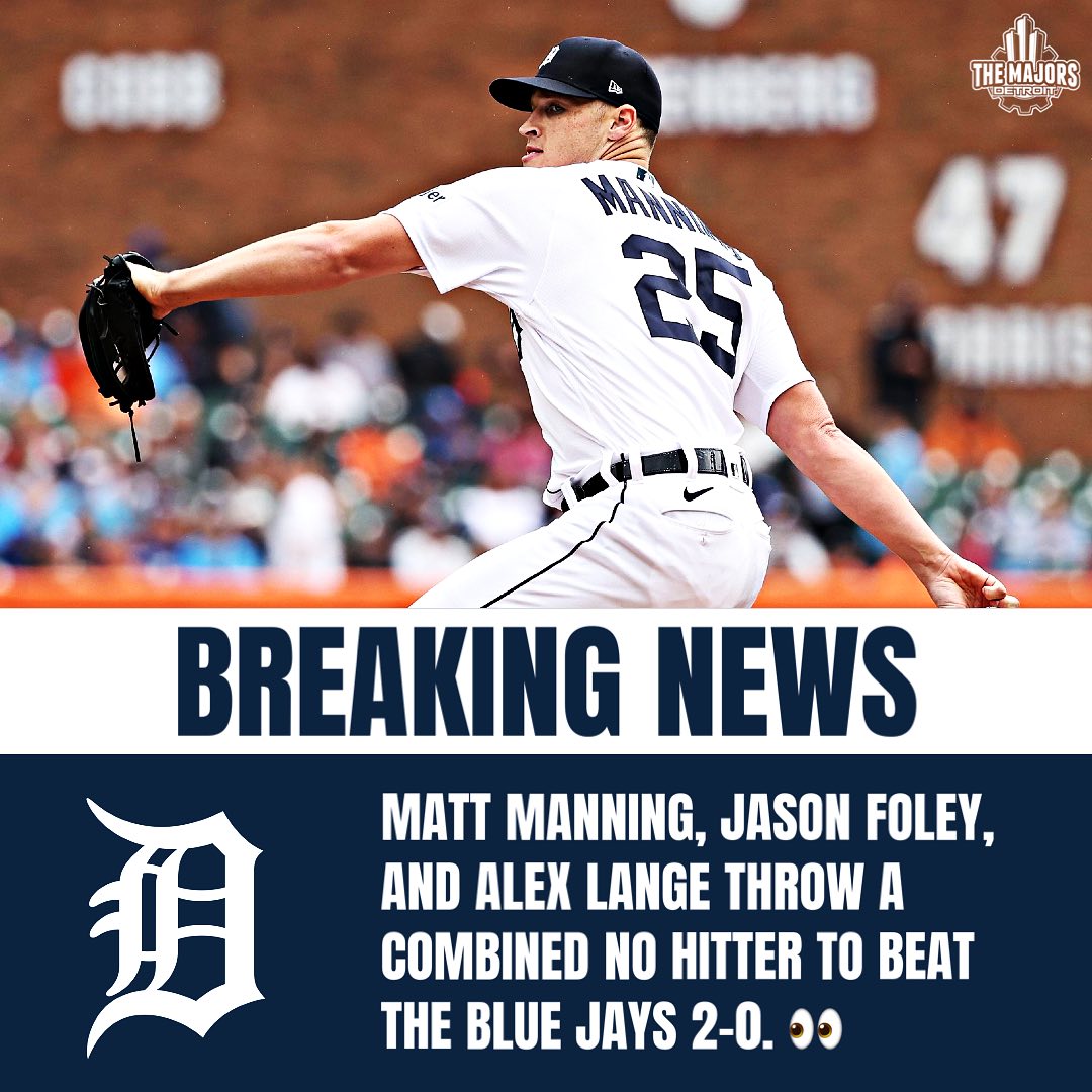 🚨BREAKING NEWS: Matt Manning, Jason... - The Majors Detroit