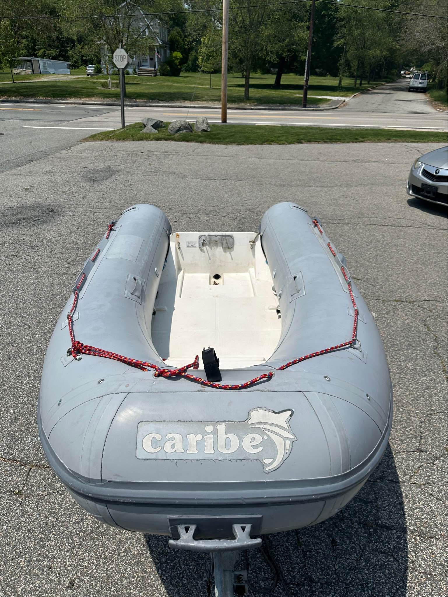 10’ Caribe Hard bottom inflatable with trailer - Kayaks - Warwick ...