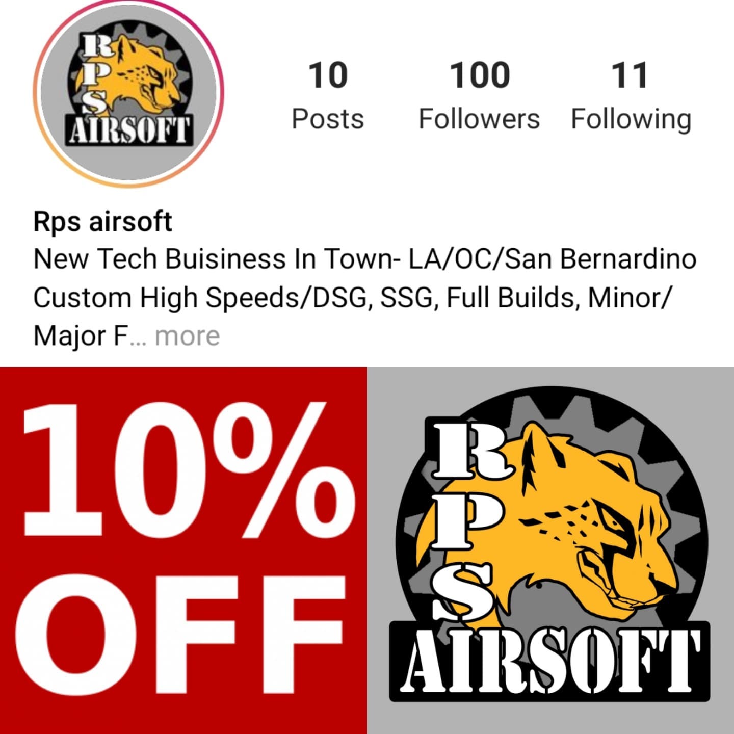 Rps Airsoft - We would like to offer you 10% off labor, no... | Facebook