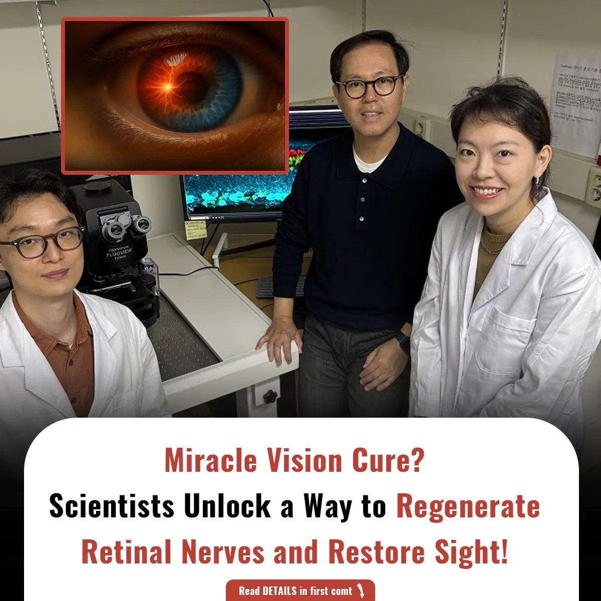 K Line - Miracle Vision Cure? Scientists Unlock a Way to Regenerate ...