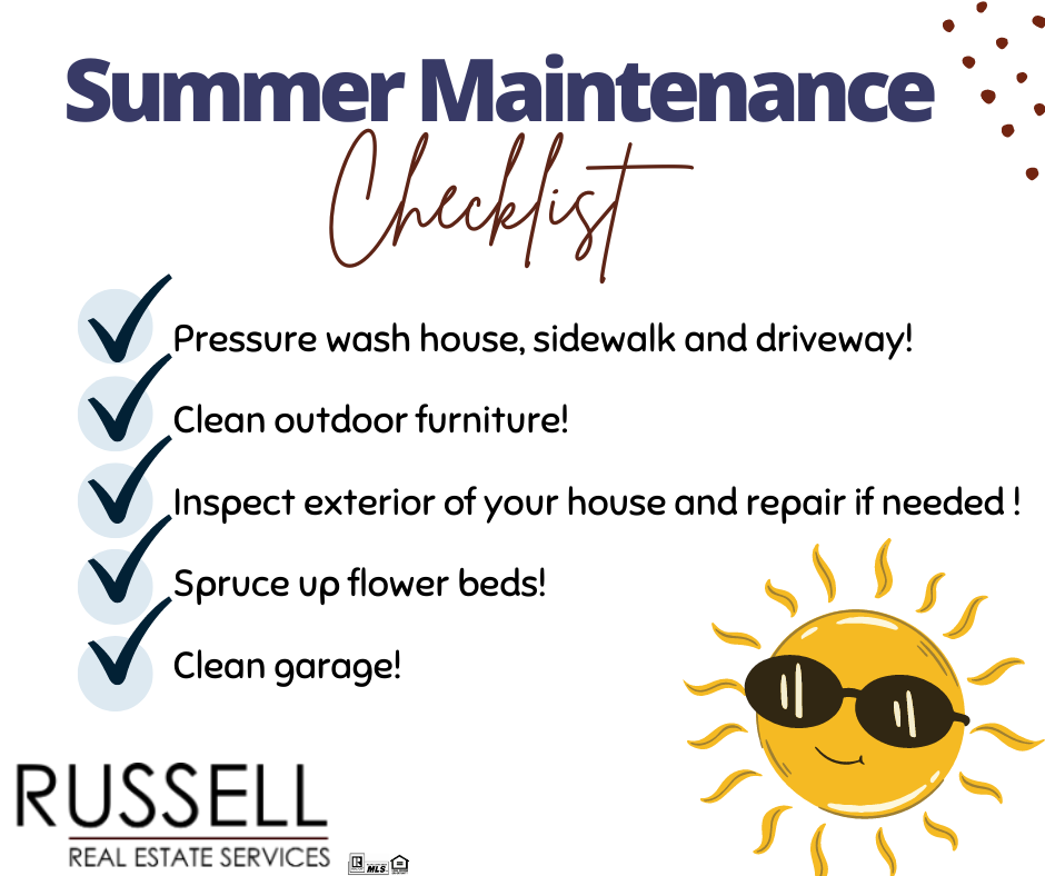 Happy Friday!! Do not forget your summer maintenance! Have a great ...
