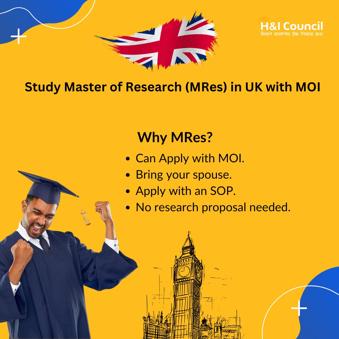 H & - 🎓 Study Master of Research (MRes) in UK with MOI!🎓 🔓 Unlock new ...