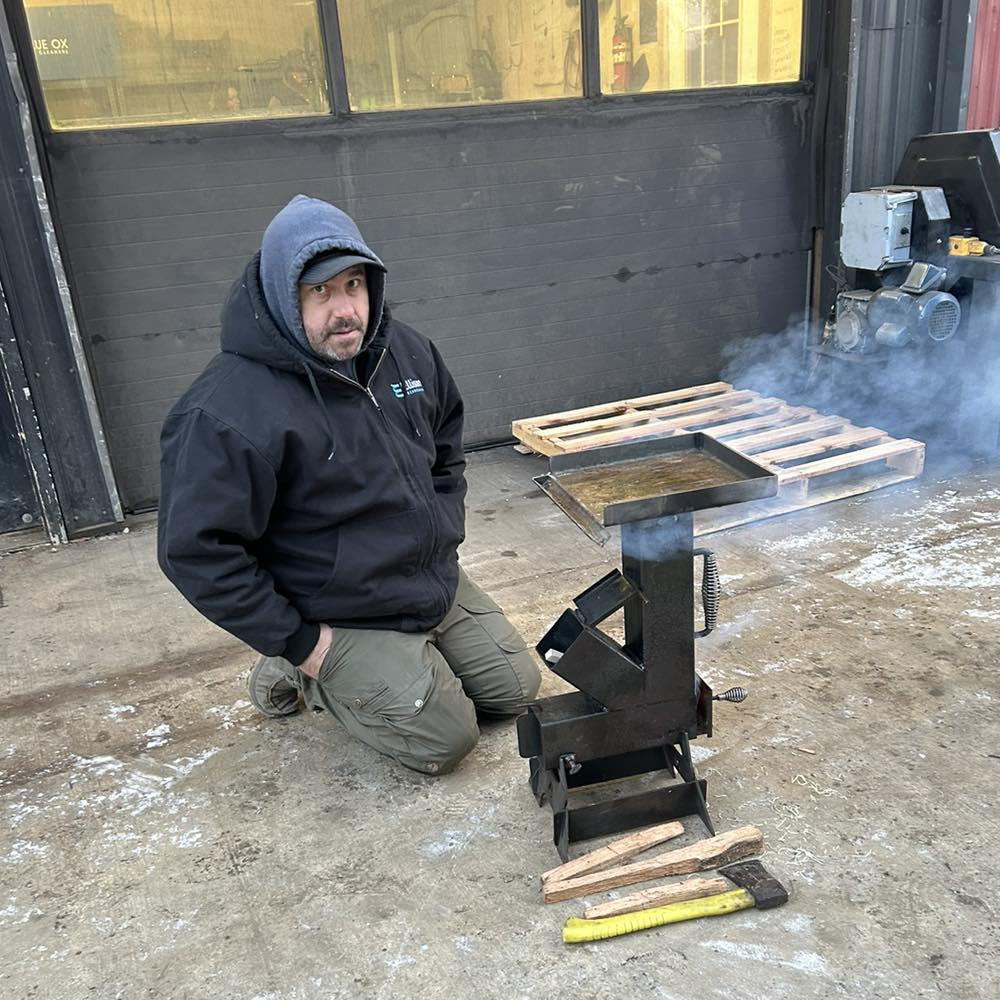 Chiasson Smoke - The stove that got it all started! What a crazy ...