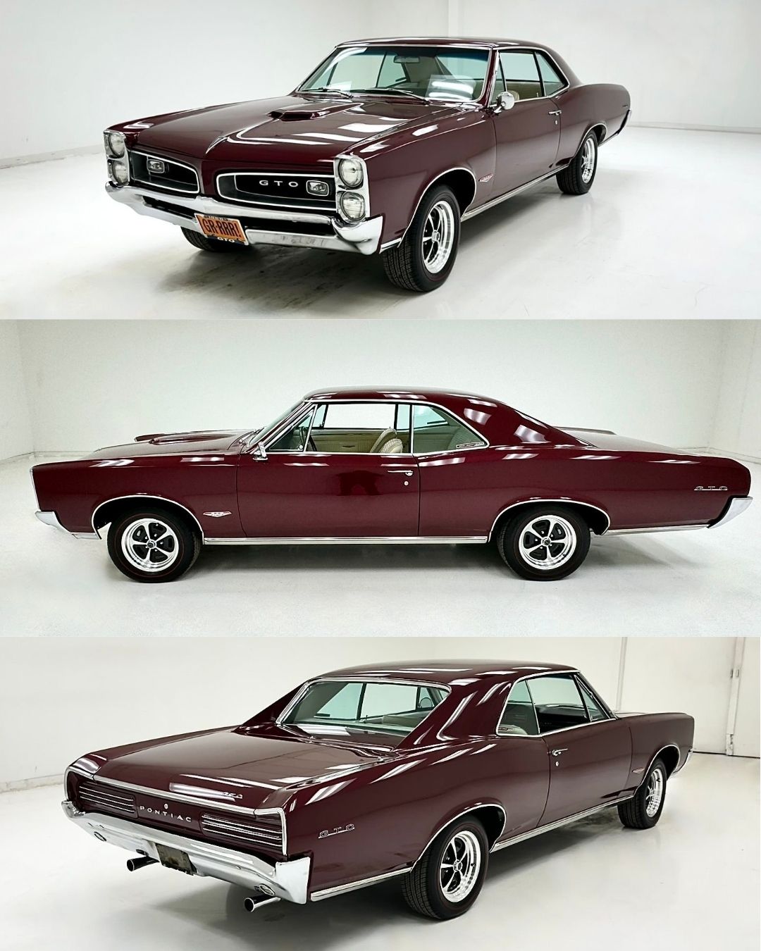 1966 Pontiac GTO – The original muscle car hits its stride. With